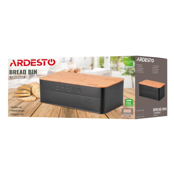 Фото - Хлебница ARDESTO Midori 33х18х12 см (AR0912BB)