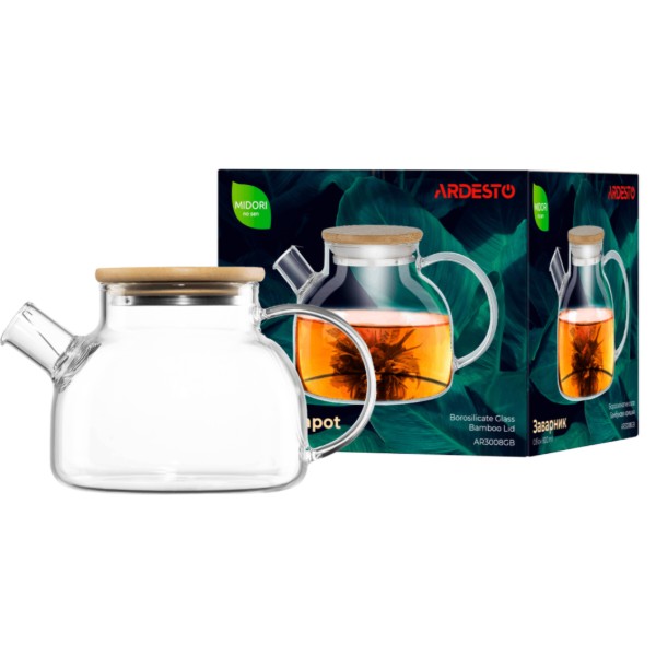 Фото - Чайник заварювальний ARDESTO Midori 800 мл (AR3008GB)