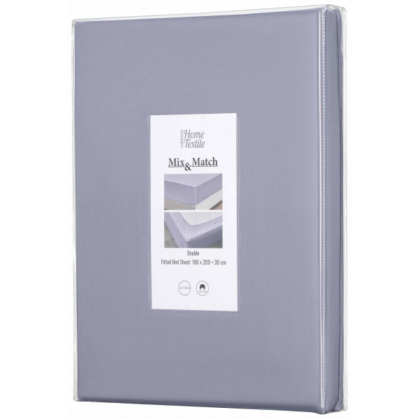 Фото - Простирадло двоспальне Ardesto Mix&Match 180x200+30 см (ART1820FSF)