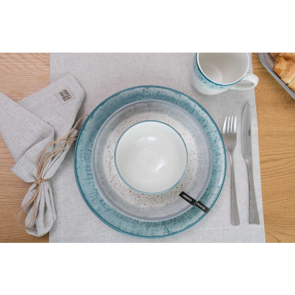 Фото - Тарілка супова Ardesto Siena 20 см (AR2920SW)