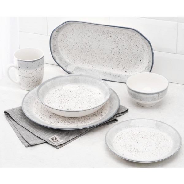 Фото - Тарілка супова Ardesto Siena 20 см (AR2920SW)