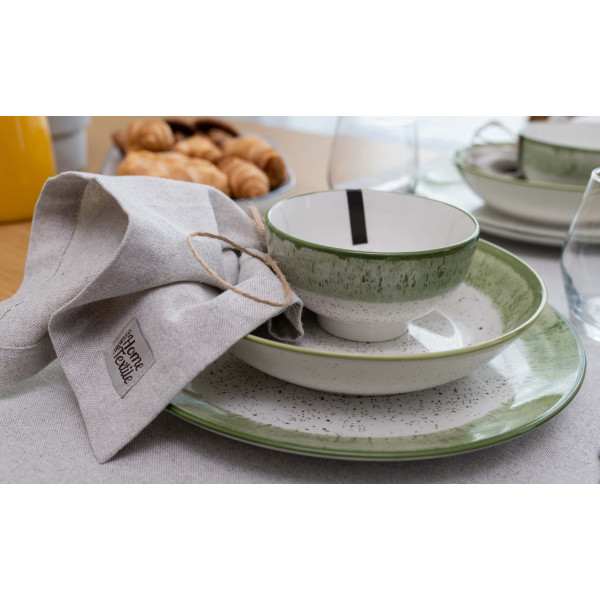 Фото - Тарілка супова Ardesto Siena 20 см (AR2920SWG)