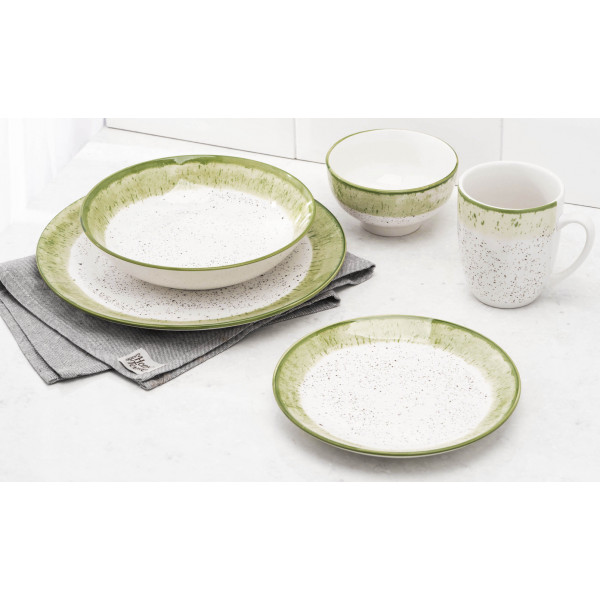 Фото - Тарілка супова Ardesto Siena 20 см (AR2920SWG)