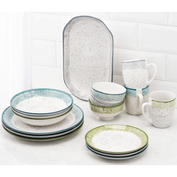 Фото - Тарілка супова Ardesto Siena 20 см (AR2920SWG)