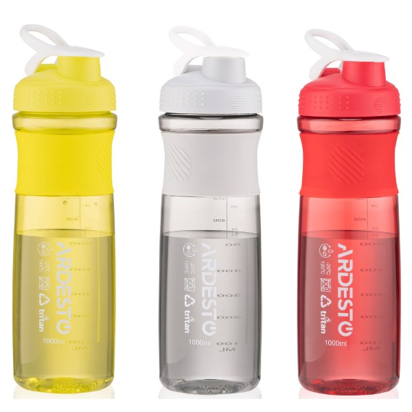 Фото - Пляшка для води ARDESTO Smart Bottle 1000 мл Grey (AR2204TG)