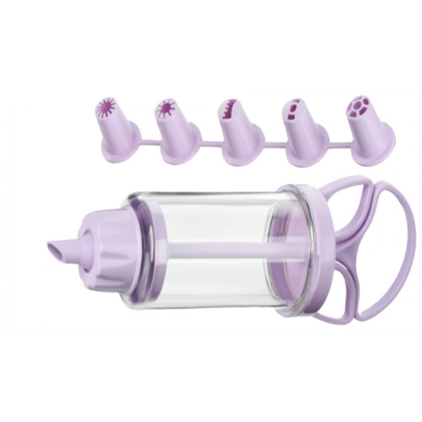 Фото - Кондитерський шприц Ardesto Tasty Baking Lilac (AR2306LP)