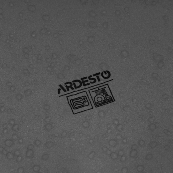 Фото - Тарелка обеденная ARDESTO Trento 26,5 см Gray (AR2926TG)