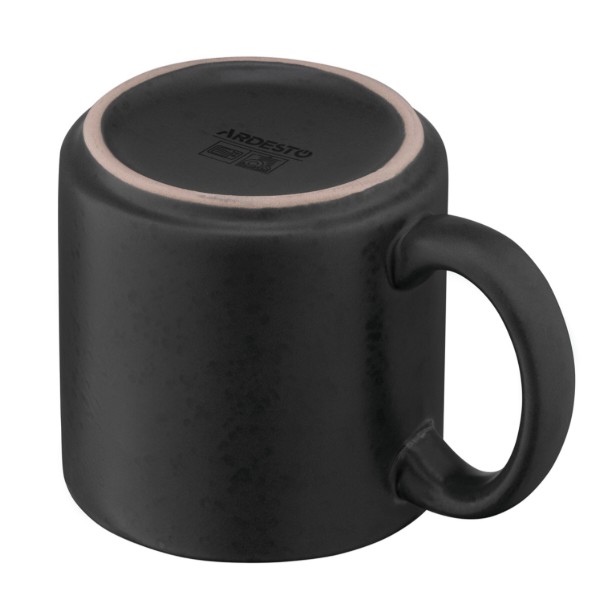 Фото - Чашка ARDESTO Trento 400 мл Black (AR2940TB)