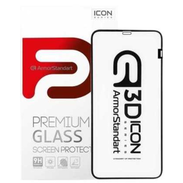 Фото - Защитное стекло для смартфона Armorstandart Icon 3D for Apple iPhone 11 Pro Max/XS Max Black (ARM55717-GI3D-BK)