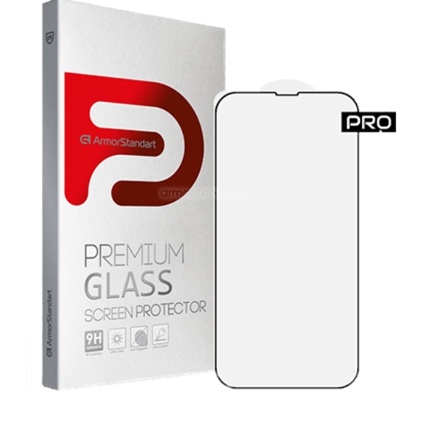 Фото - Защитное стекло для смартфона Armorstandart Pro for Apple iPhone 13 Pro Max Black (ARM59723)