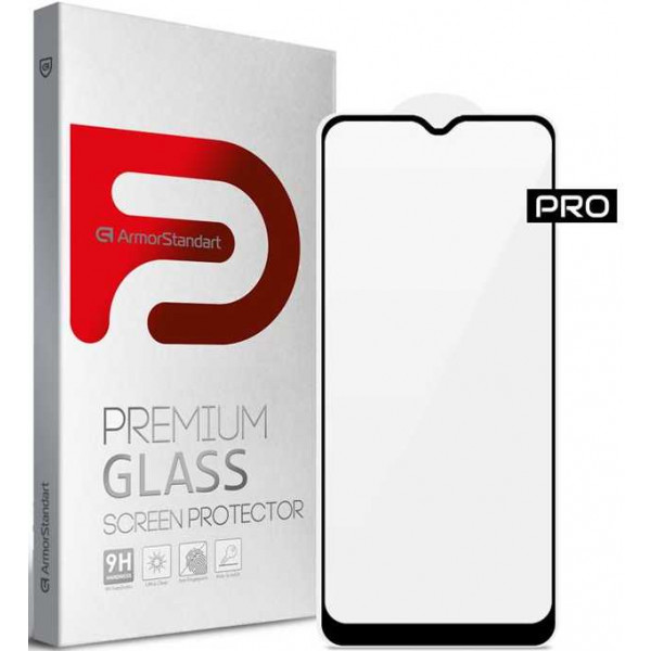 Фото - Захисне скло для смартфону Armorstandart Pro for Motorola Moto E20 Black (ARM60530)