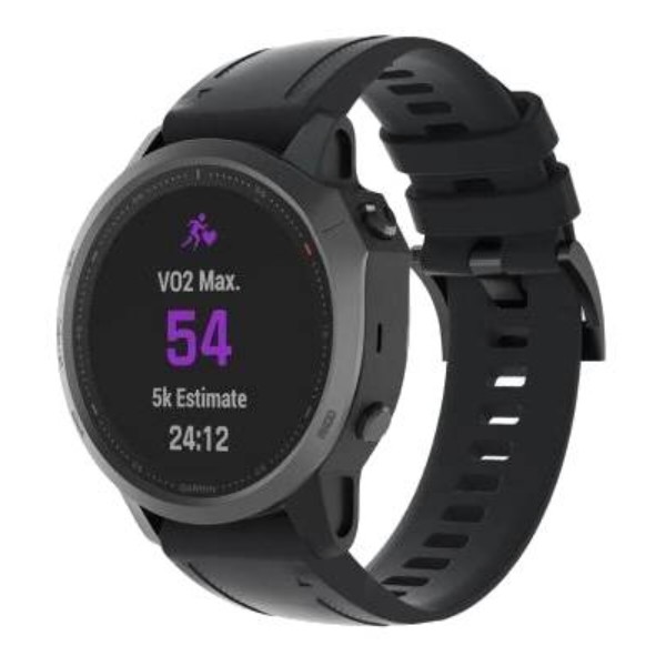 Фото - Ремешок для смарт-часов ArmorStandart Silicone for Garmin 20mm Black (ARM60799)