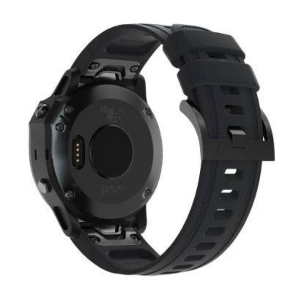 Фото - Ремешок для смарт-часов ArmorStandart Silicone for Garmin 20mm Black (ARM60799)