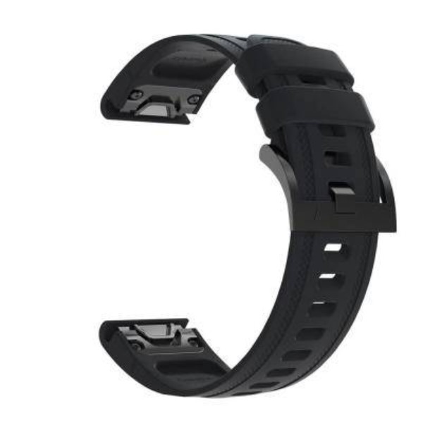 Фото - Ремешок для смарт-часов ArmorStandart Silicone for Garmin 20mm Black (ARM60799)