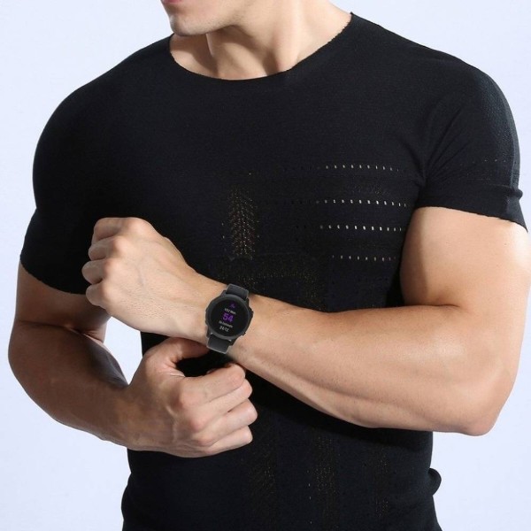 Фото - Ремешок для смарт-часов ArmorStandart Silicone for Garmin 20mm Black (ARM60799)