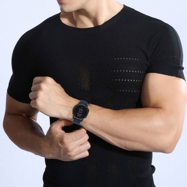 Фото - Ремешок для смарт-часов ArmorStandart Silicone for Garmin 20mm Dark Blue (ARM60810)