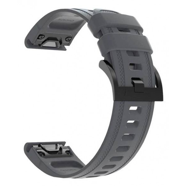 Фото - Ремінець для смарт-годинника ArmorStandart Silicone for Garmin 20mm Grey (ARM60812)