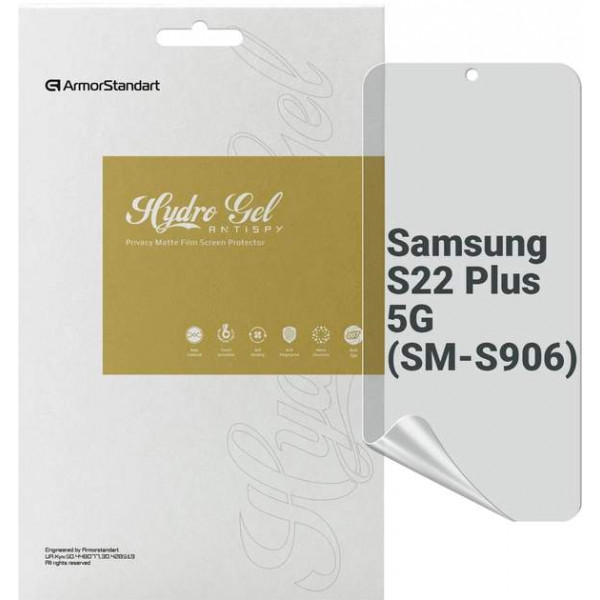 Фото - Захисна плівка для смартфону Armorstandart Anti-spy for Samsung S22 Plus 5G (SM-S906) (ARM61421)