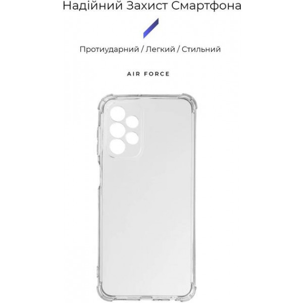 Фото - Чохол для смартфону Armorstandart Air Force for Samsung A23 4G (A235)/A23 5G (A236) Camera cover Transparent (ARM62091)