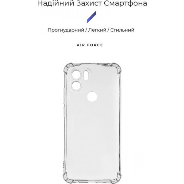 Фото - Чохол для смартфону Armorstandart Air Force for Xiaomi Redmi A1+ / A2+ / Poco C50 Camera cover Transparent (ARM64865)