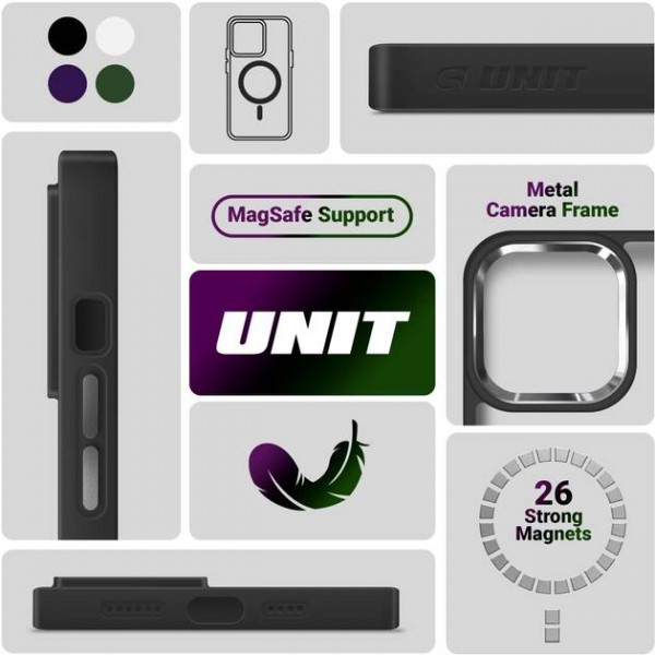 Фото - Чохол для смартфону Armorstandart Unit MagSafe for Apple iPhone 11 Black (ARM66929)