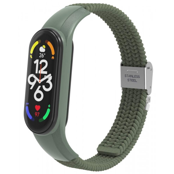 Фото - Ремінець для фітнес-браслету Armorstandart Braided Solo Loop for Xiaomi Mi Band 7/6/5/4 Khaki (ARM69905) Фото - Ремінець для фітнес-браслету Armorstandart Braided Solo Loop for Xiaomi Mi Band 7/6/5/4 Khaki (ARM69905)