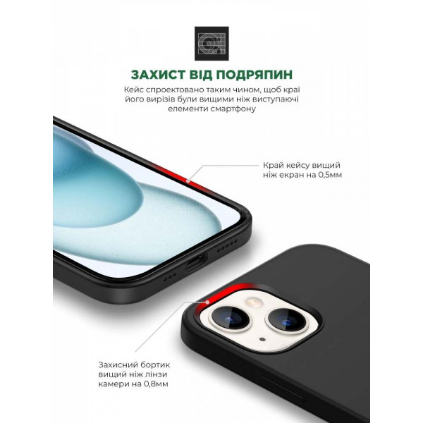 Фото - Чохол для смартфону Armorstandart Icon2 Case for Apple iPhone 15 Black (ARM70504)