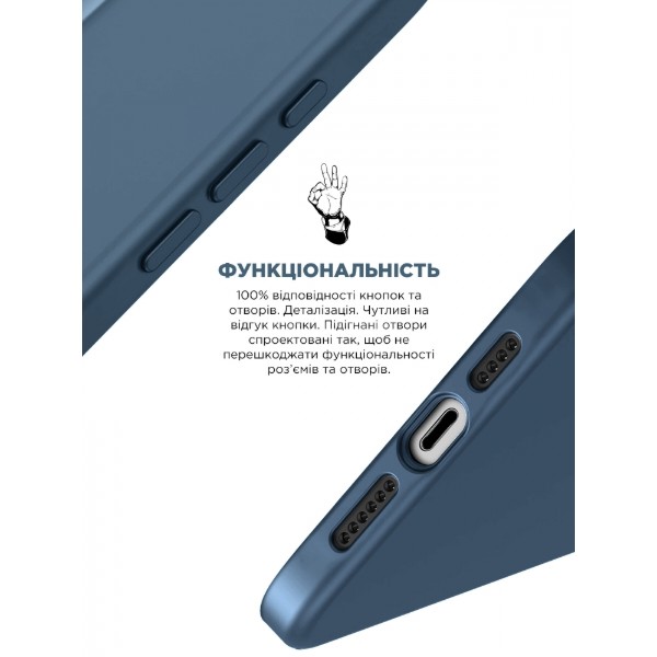 Фото - Чехол для смартфона Armorstandart Icon2 Case for Apple iPhone 15 Storm Blue (ARM70506)
