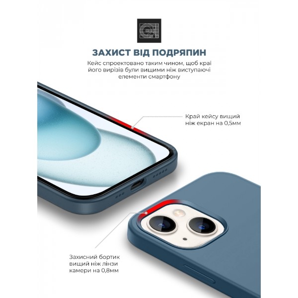 Фото - Чехол для смартфона Armorstandart Icon2 Case for Apple iPhone 15 Storm Blue (ARM70506)