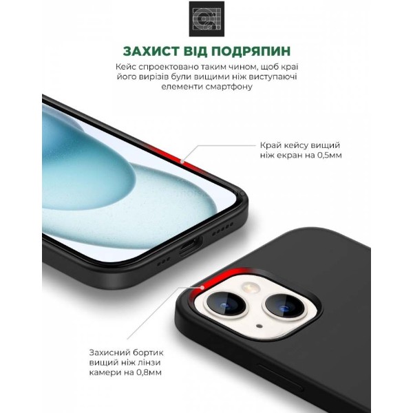 Фото - Чехол для смартфона Armorstandart Icon2 Case for Apple iPhone 15 Plus Black (ARM70512)