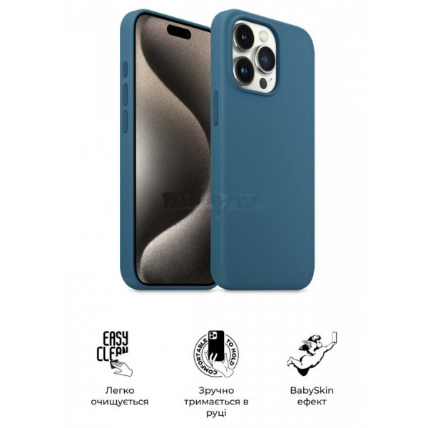 Фото - Чохол для смартфону Armorstandart Icon2 Case for Apple iPhone 15 Pro Storm Blue (ARM70522)