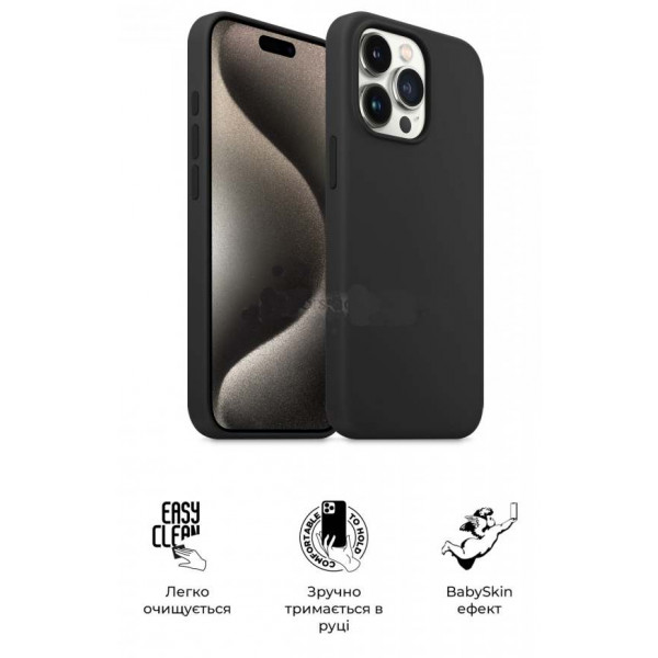 Фото - Чохол для смартфону Armorstandart Icon2 Case for Apple iPhone 15 Pro Max Black (ARM70528)