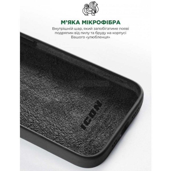 Фото - Чохол для смартфону Armorstandart Icon2 Case for Apple iPhone 15 Pro Max Black (ARM70528)