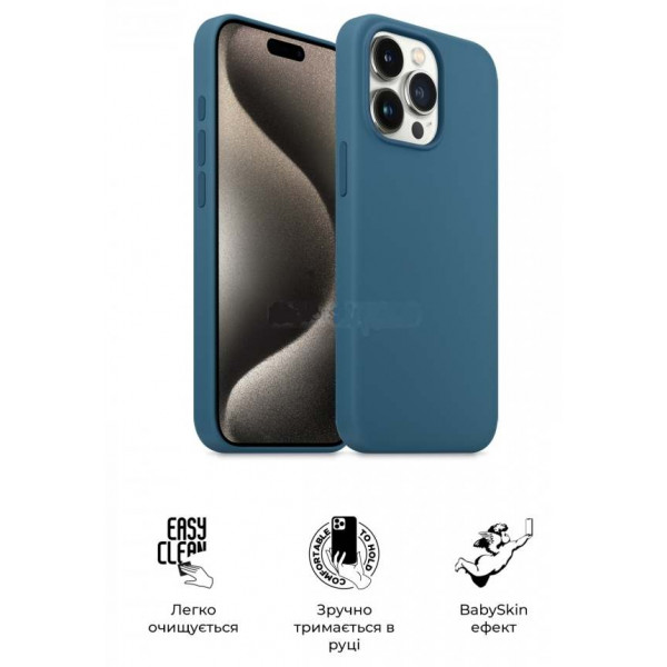 Фото - Чохол для смартфону Armorstandart Icon2 Case for Apple iPhone 15 Pro Max Storm Blue (ARM70530)