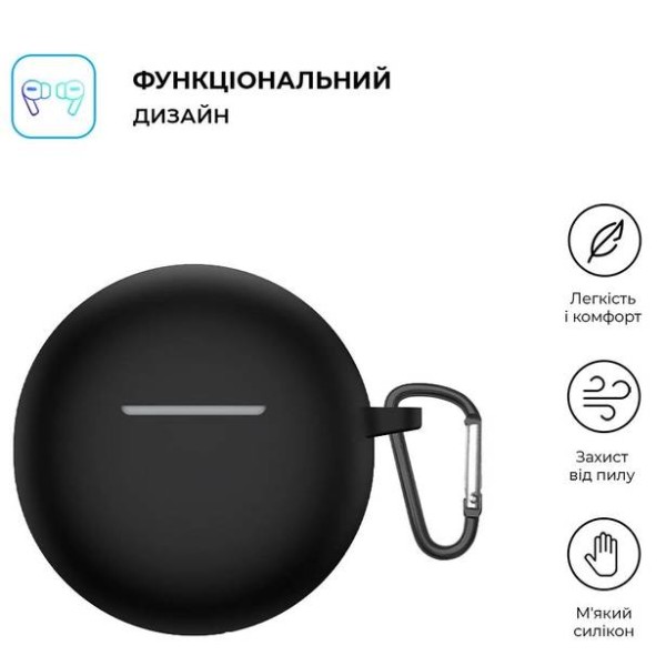 Фото - Чохол для навушників ArmorStandart Hang Case for OPPO Enco Buds 2 Black (ARM71109)