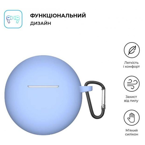 Фото - Чохол для навушників ArmorStandart Hang Case for OPPO Enco Buds 2 Light Blue (ARM71113)