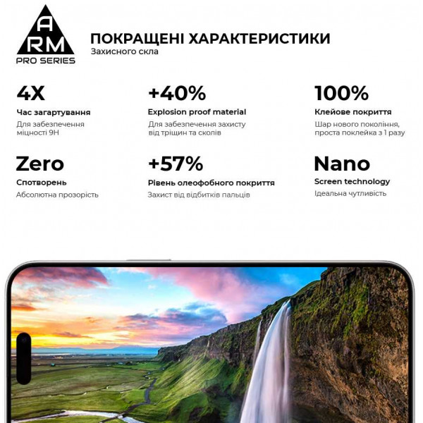 Фото - Защитное стекло для смартфона Armorstandart Pro for Apple iPhone 15 Pro Max (ARM71485)