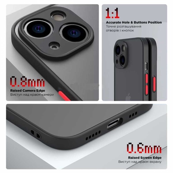 Фото - Чехол для смартфона Armorstandart Frosted Matte for Realme C51 / C53 Black (ARM72388)