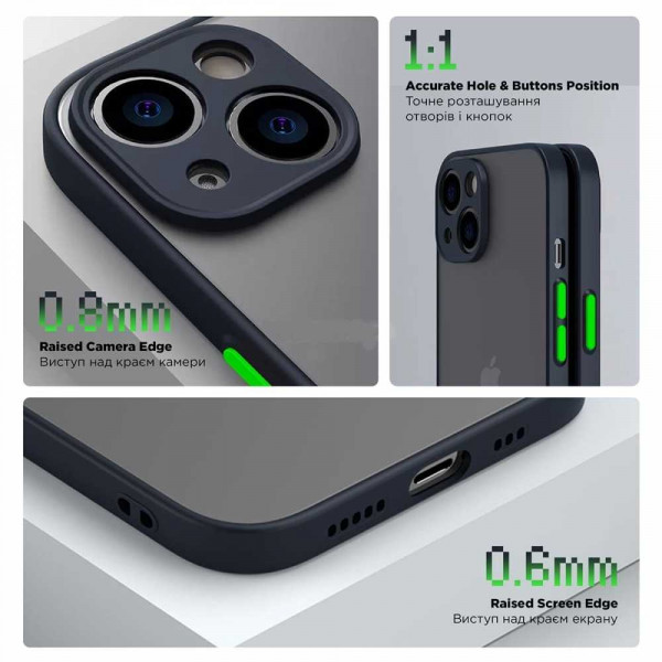 Фото - Чехол для смартфона Armorstandart Frosted Matte for Realme C51 / C53 Navy Blue (ARM72390)