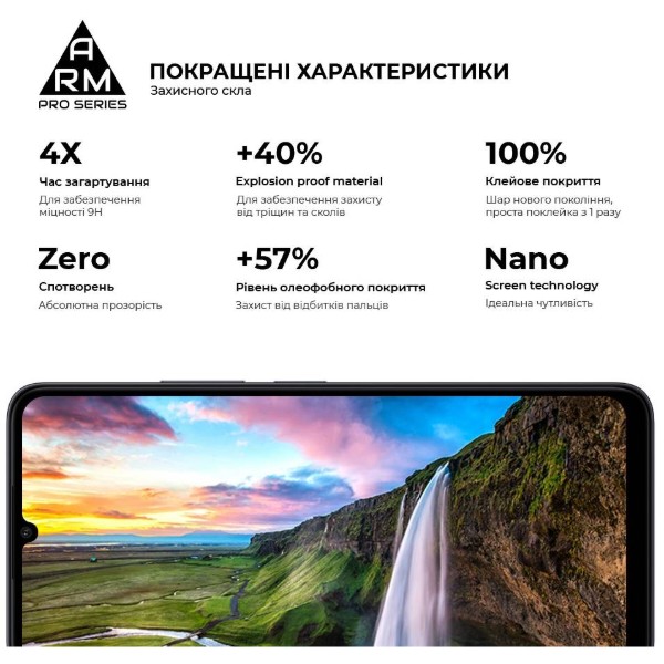 Фото - Захисне скло для смартфону Armorstandart Pro for Xiaomi Redmi 13C / Poco C65 Black (ARM73151)