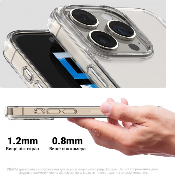 Фото - Чохол для смартфону Armorstandart Air for Honor X8a Clear (ARM69386)