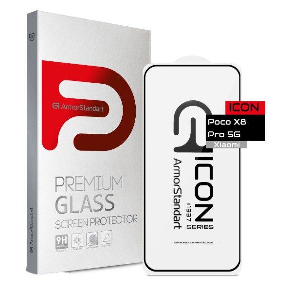 Фото - Защитное стекло для смартфона Armorstandart Icon for Xiaomi Poco X8 Pro 5G (ARM90694)