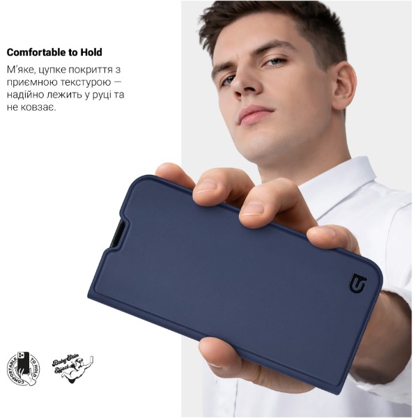 Фото - Чохол для смартфона Armorstandart OneFold Case for Motorola G17 4G/G17 Power 4G Dark Blue (ARM91215)