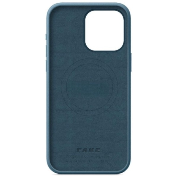 Фото - Чехол для смартфона Armorstandart FAKE Leather Case for Apple iPhone 15 Plus Sea Blue (ARM76298)