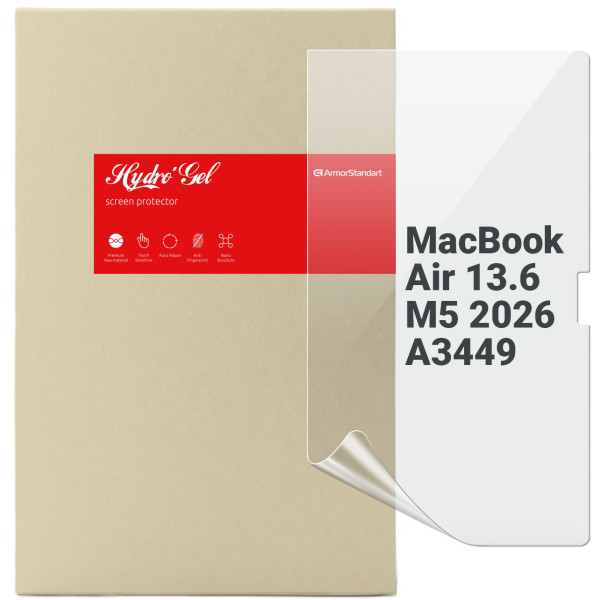 Фото - Защитная пленка для ноутбука Armorstandart for MacBook Air 13.6 M5 2026 A3449 (ARM91073)