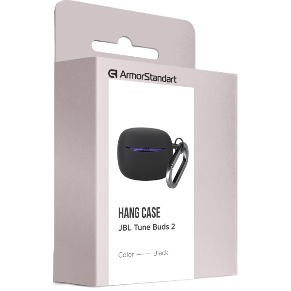 Фото - Чохол для навушників Armorstandart Hang Case for JBL Tune Buds 2 Black (ARM90998)