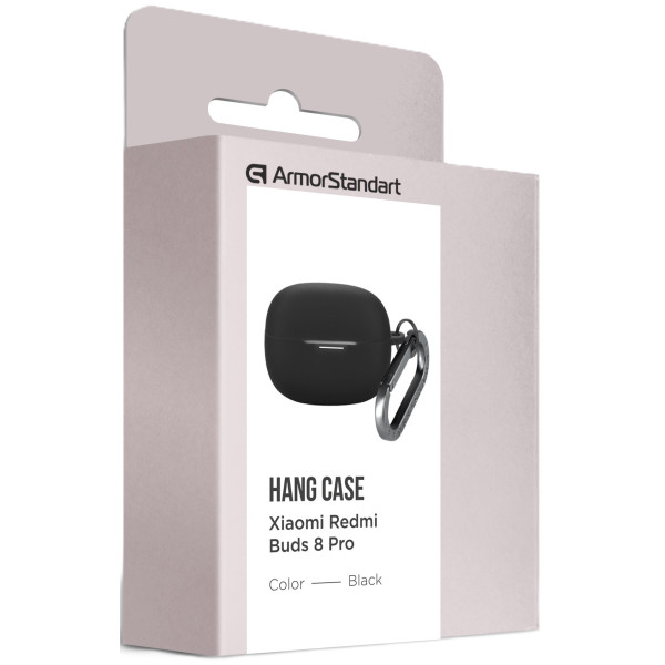 Фото - Чехол для наушников Armorstandart Hang Case for Xiaomi Redmi Buds 8 Pro Black (ARM91108)