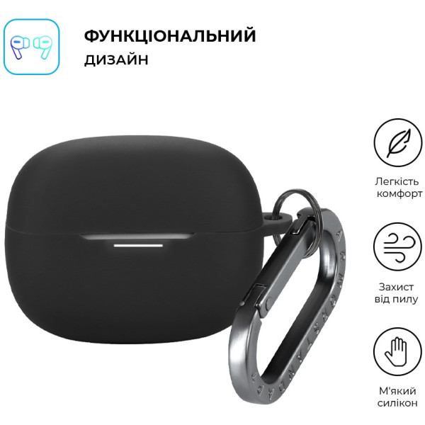 Фото - Чехол для наушников Armorstandart Hang Case for Xiaomi Redmi Buds 8 Pro Black (ARM91108)