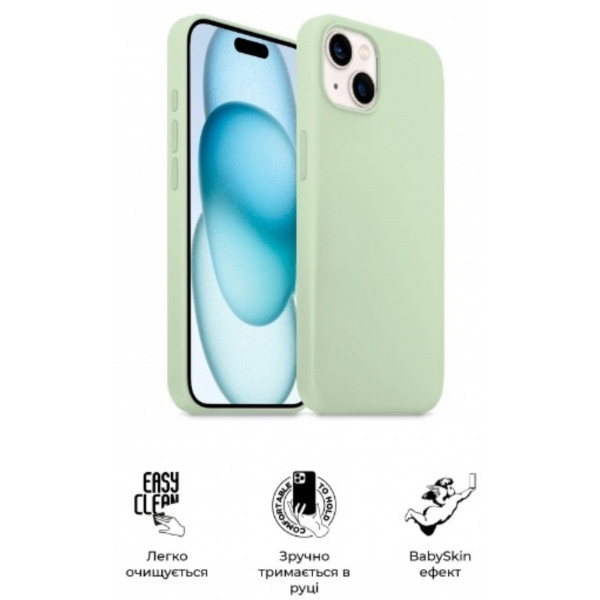 Фото - Чохол для смартфону Armorstandart ICON2 Case for  Apple iPhone 15 Soft Mint (ARM76999)