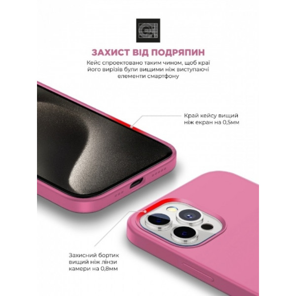 Фото - Чохол для смартфону Armorstandart ICON2 MagSafe for Apple iPhone 15 Pro Pink (ARM77005)